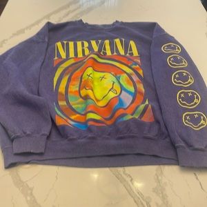Nirvana sweatshirt-Urban Outfitters! Sz S/M. Comfy&cool! Discounted shipping!